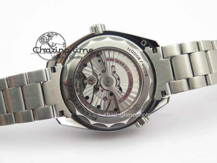 0710 Planet Ocean 2016 43.5mm SS Black Bezel BP 1:1 Best Edition Black Dial On SS Bracelet A GoodFit 8195